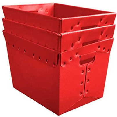 PP Post Tote Omzet Verpakking Golfkarton PP Doos Recyclebaar