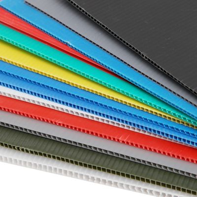 Het plastiek plooit van het de Raadspolypropyleen van pp Hol Hol Blad 2mm12mm Dikte