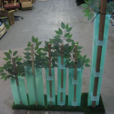 De pp Golf Plastic Wachten van Corflute Sustainable Tree van de Boomwacht