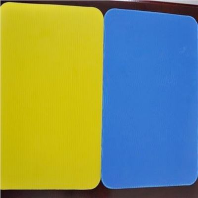 Duurzaam 5mm Golf Plastic Blad 2.5m Breedte Gekleurde Correx-Bladen
