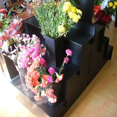 Stijve Coroplast-van de de Tribune Kunstbloem van de Bloemvertoning Waterdichte de Vertoningstribunes