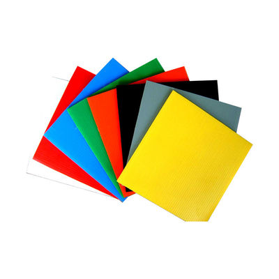 Groene 4mm Golf Plastic Bladen 12x24 Zwarte Corflute 5mm