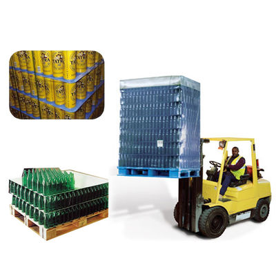 Tweeling de Laagstootkussens 3mm van de Muur Gecanneleerde Pallet 4mm het Blauw van de Palletbladen van het Laagstootkussen