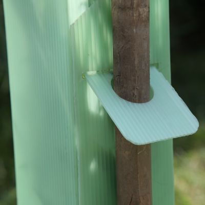 Driehoek Golf Plastic Boomwachten 2mm Corflute-Installatiewachten