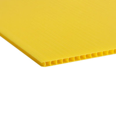 4mm Tweeling het Blad Dubbele Muur Golf Plastic Bladen van het Muurpolypropyleen