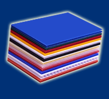 1.512mm Corflute pp Zwarte Golf Plastic Bladen de Van golfkarton