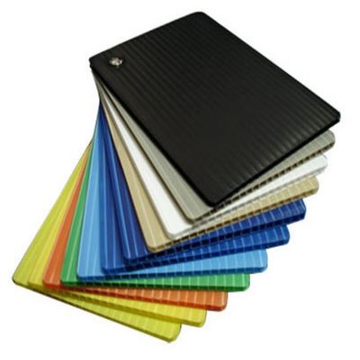 Anti Golf Plastic de Raadsblad van het Drukpp Hol Plastic Blad Correx