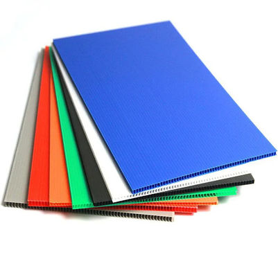 Blauw Corflute-Blad 3mm 4mm Golf Plastic Raad voor Tekens