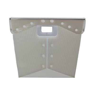 De omzet plooide Posttote white USPS die Plastic Totalisators verschepen