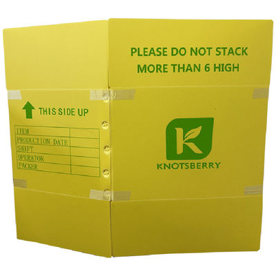 Geaffrouwde verpakkingsdoos van kunststof, ontworpen voor openbare en commerciële doeleinden, die prestaties biedt in afvalbeheersystemen