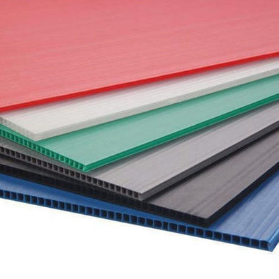 10 mm gerecycleerde Coroplast gegolfde kunststof platen maatwerk