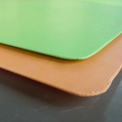 Van de Stootkussenscoroplast van de polypropyleenpp Golf Plastic Laag de Flessenpallet