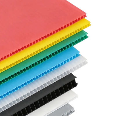 Het pp Golf Plastic Blad recycleerde Stijve Polypropyleen Gecanneleerde Raad