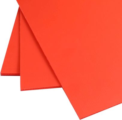 Polypropyleen gegalvaniseerd plastic plaat Corflute Board op maat Duurzaam