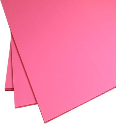Polypropyleen gegalvaniseerd plastic plaat Corflute Board op maat Duurzaam