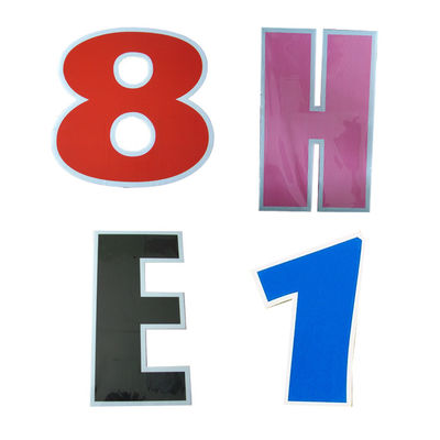 PP Yard Card Gekromd Plastic Yard Sign Recyclebaar Opvouwbaar Op maat