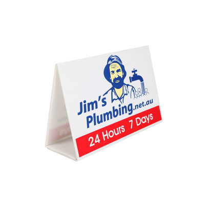 Coroplast PP Rooster Sign Op maat gemaakte golfvormige Plastic Sign Waterdicht Opvouwbaar