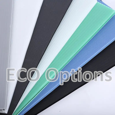 Recycling PP gegolfde plastic plaat Corflute Board Customized Protective ECO