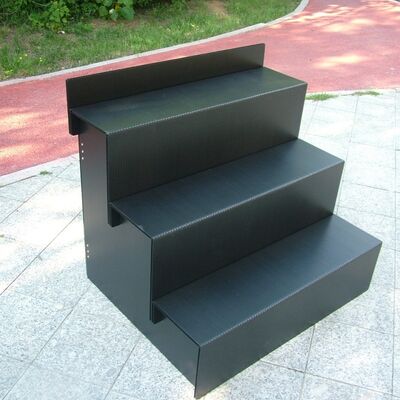 Premium 3-Step PP Display Stand – Durable, Lightweight, and Stylish Display Solution for Plants, Products.Perfect for Retail, Exhibitions, and Garden Displays